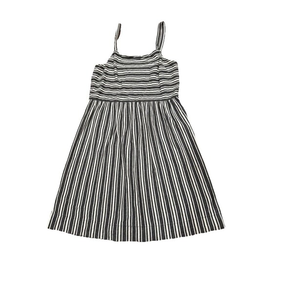 Ann Taylor LOFT Women's Striped Square Neck Mini Dress Medium Summer Casual - Picture 4 of 7